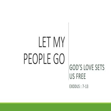 Let my people go | PPT