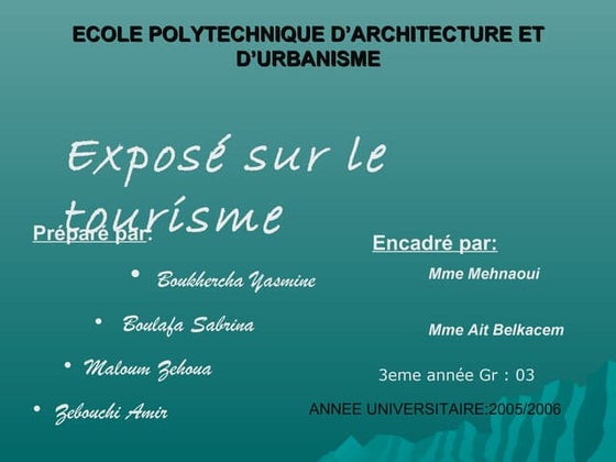 Page de garde arabe | PDF