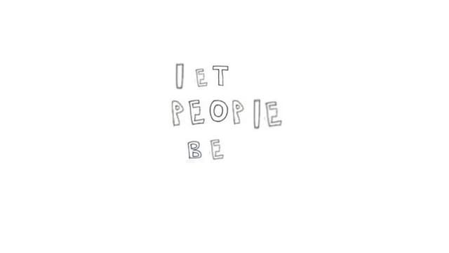 let people be