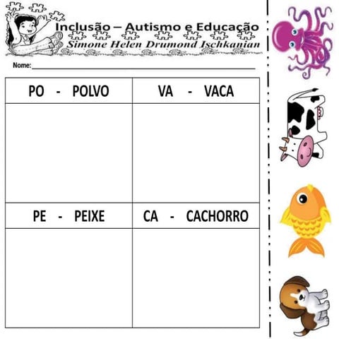 Letramento e autismo 1.123