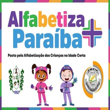 LETRAMENTO MATEMÁTICO ALFABETIZA MAIS PARAÍBA | PPTX