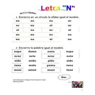 Letra n