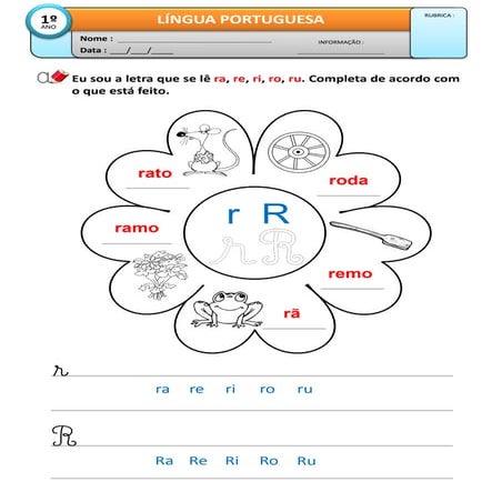 Letra r | PDF