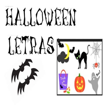 Letras Halloween