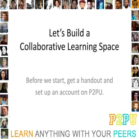 Let's build a collaborative learning space