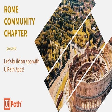 Let’s build an app with UiPath Apps!