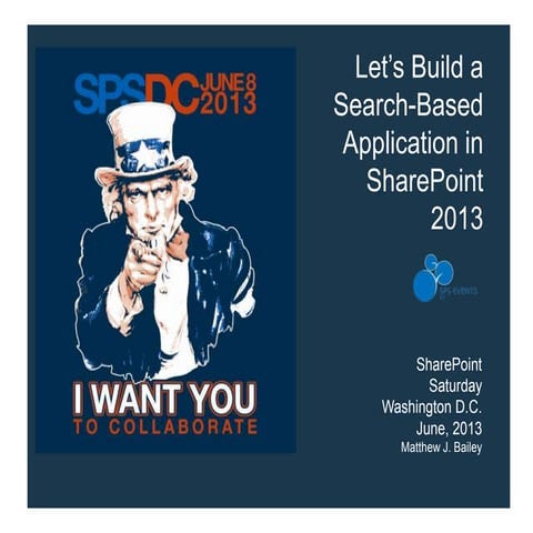 Lets build a_search-based_application_in_share_point_2013_-_spsdc[2]