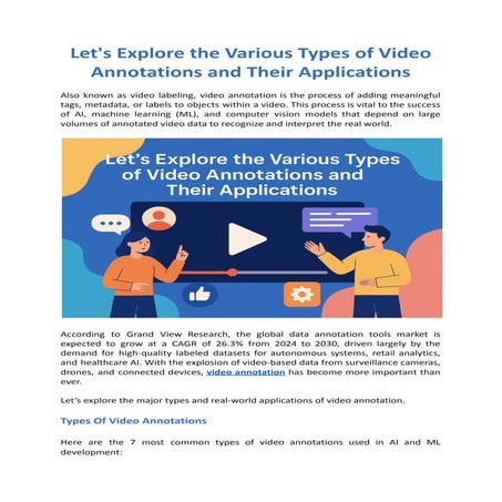 A Guide To Different Types Of Annotations And When To Use Each | PDF