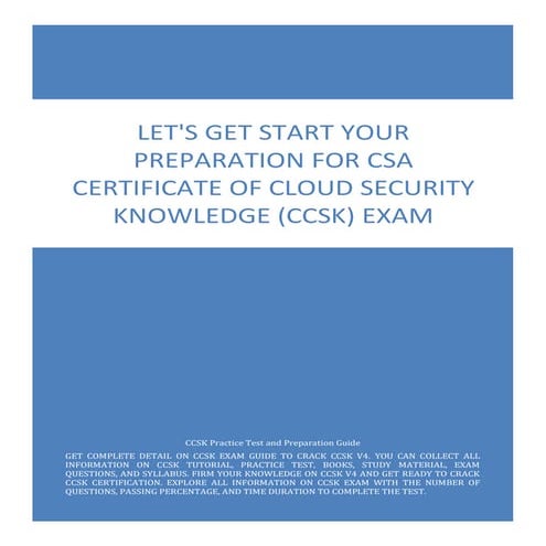 CCSK Examengine