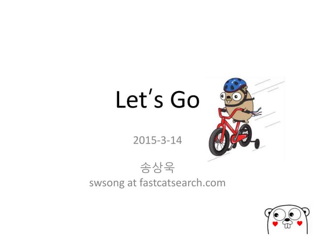 Let's Go (golang)