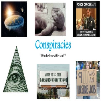 What Drives Conspiracy Theorists?