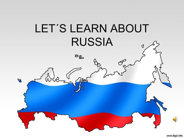 Let´s learn about russia