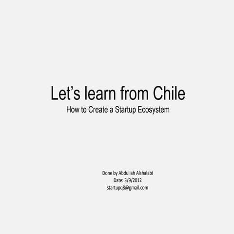 Building a startup ecosystem in Q8 | PDF