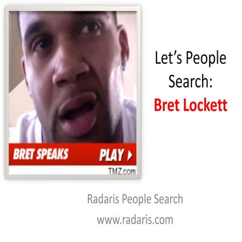 Let’s People Search Bret Lockett