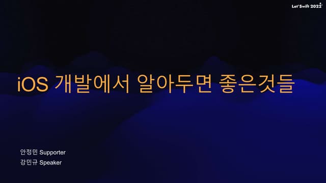 LetsSwift(강민규스피커,안정민서포터).pptx