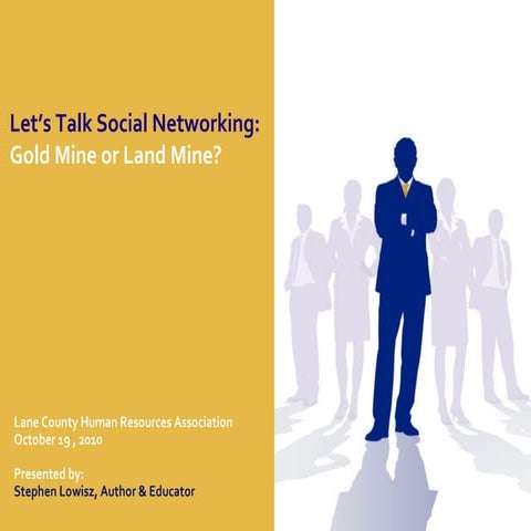 Let's Talk About Social Networking
