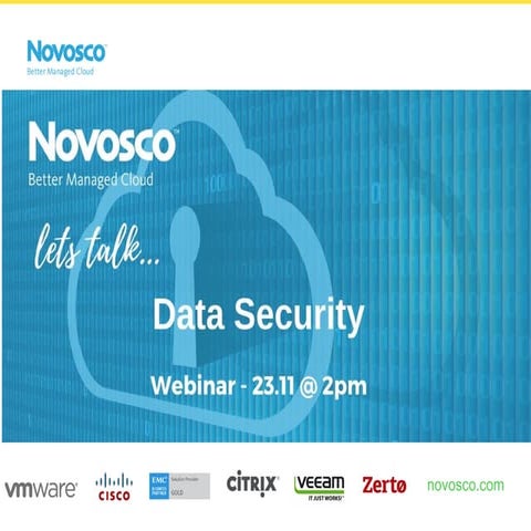 Lets talk data security