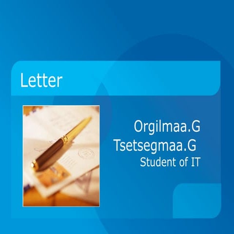 Letter