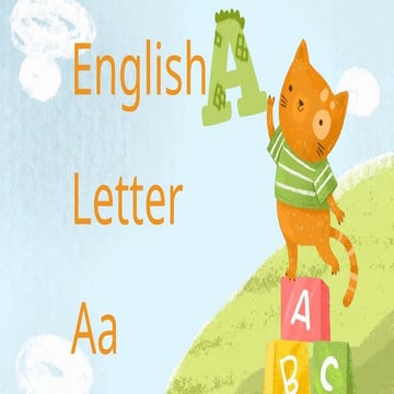 Letter Aa.pptx letter guide for preschoolers to learn letter ...