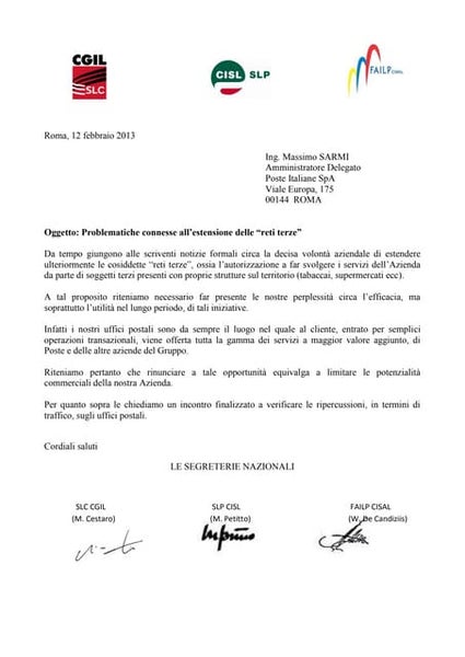 Comunicazione trasformazione societaria 23,12,11