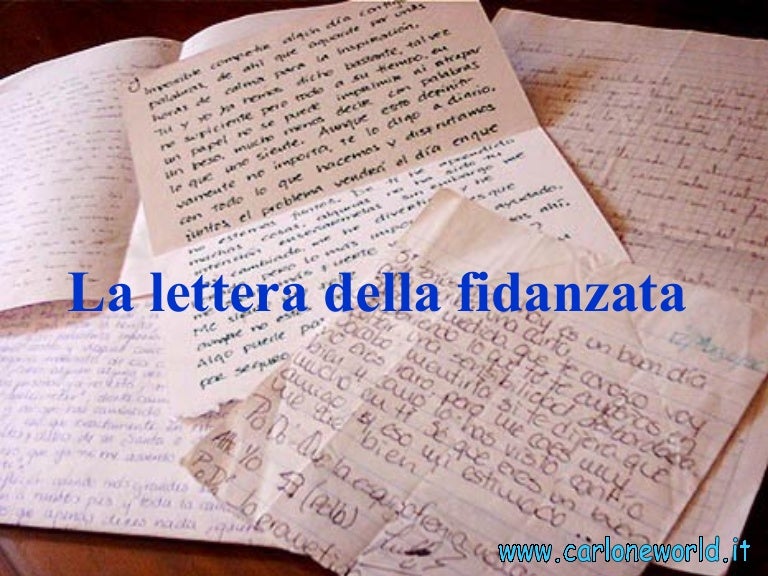 Lettera di scuse al fidanzato