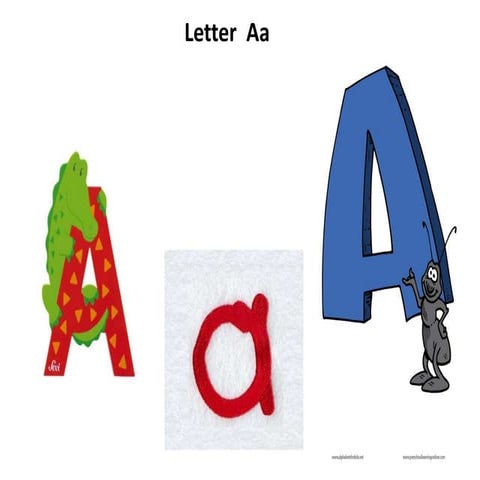 Letter a new program pp