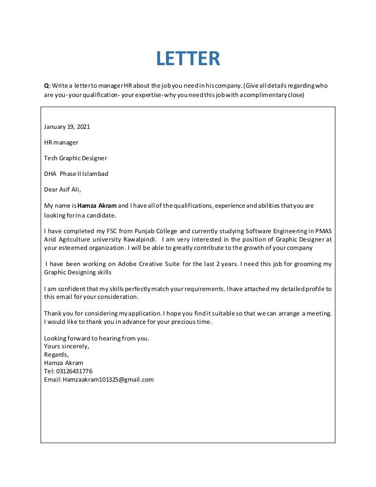 Letter