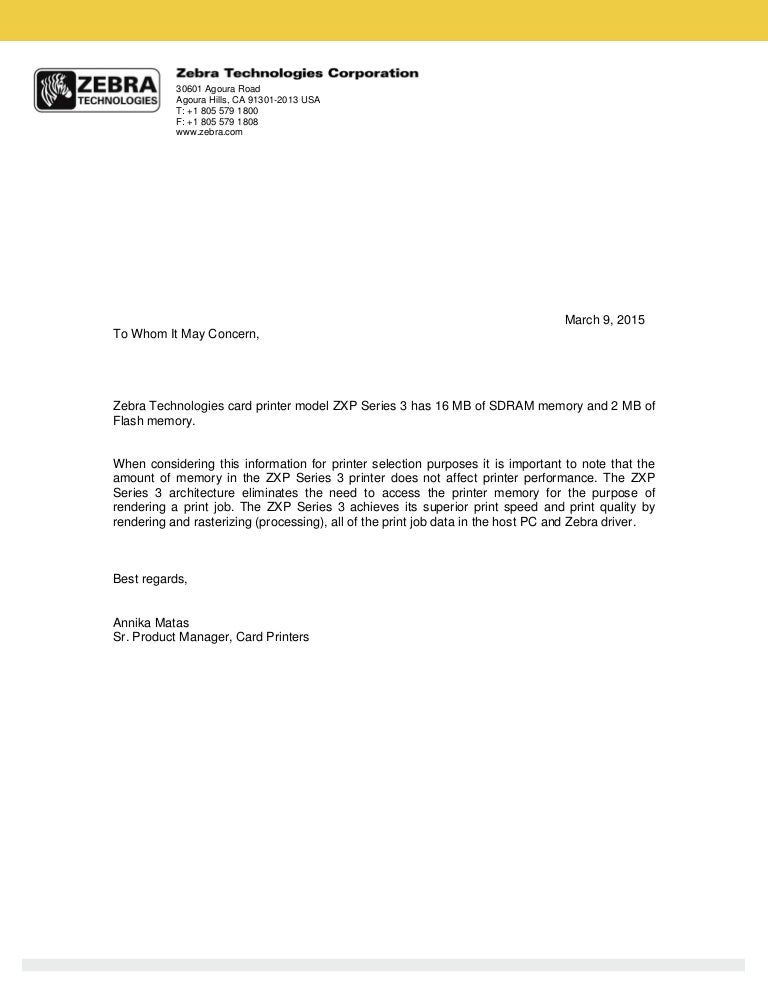 Letter - zxp series 3