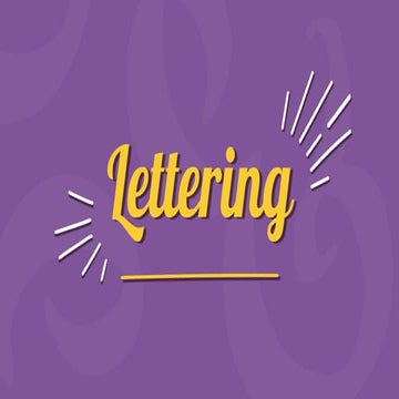 Lettering, Origin and Development.pptx