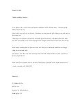 Reference letter for student Reference letter for student