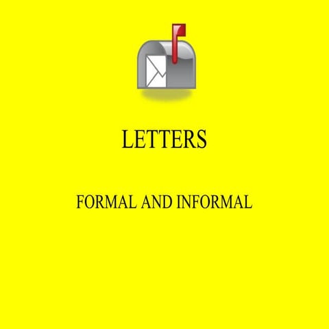 Letters