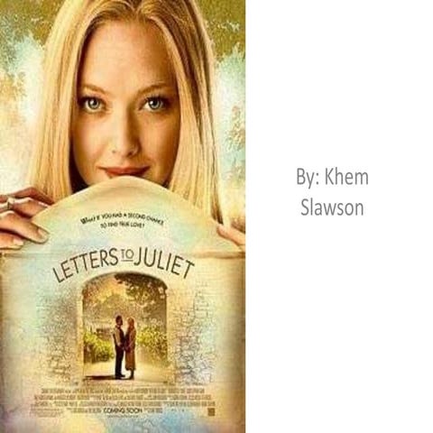 Letters to juliet