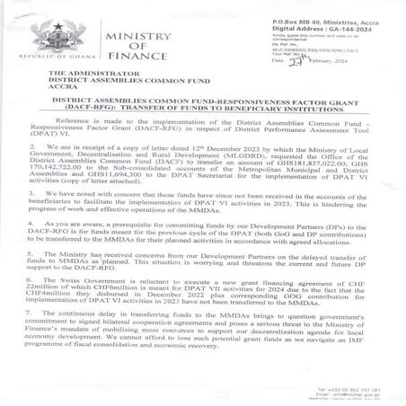 Naa Torshie Vindicated as Fresh Documents Show Parliament, Donor Actions Back...