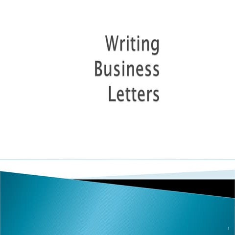 Letter writing(1)