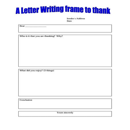 Letterwritingframe