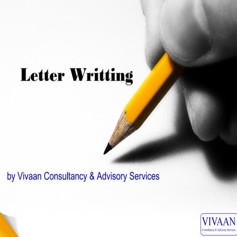 Art of Letter Writing - Small tips that can make a difference