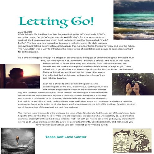 Let go and let god | PDF