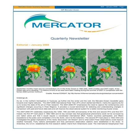 Mercator Ocean newsletter 28