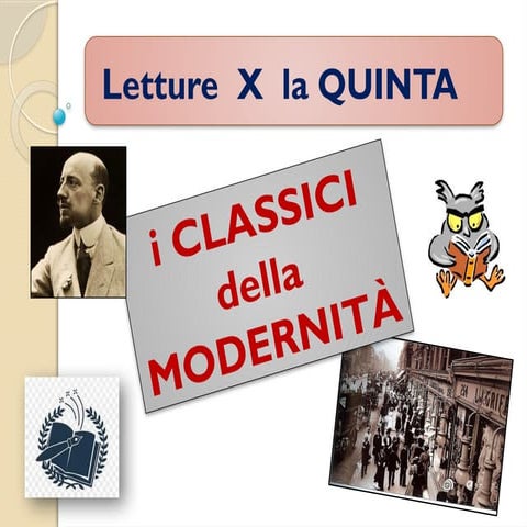 Letture di classici per le QUINTE classi.pptx