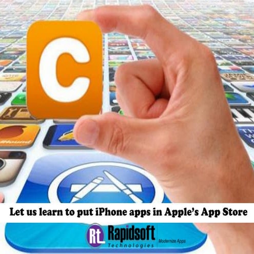 Let us learn to put i phone apps in apple’s app store