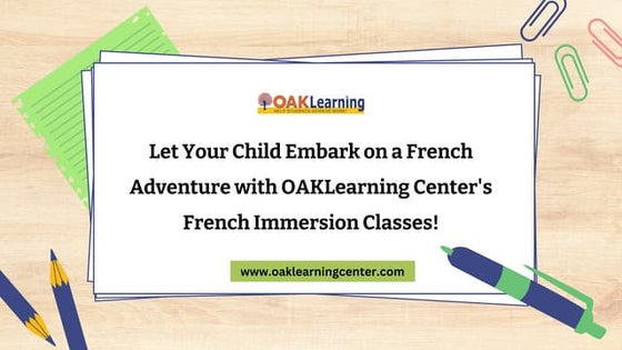 Oaklearning Center, Student at Oaklearning center
