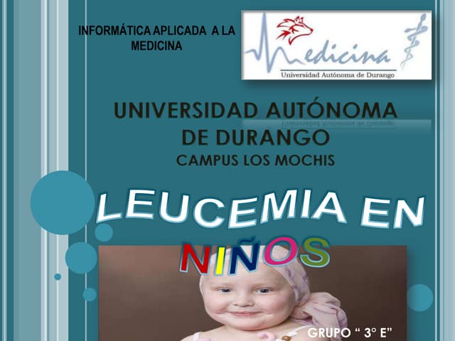 LEUCEMIA EN NIÑOS P&P