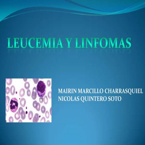 Leucemias y linfoma