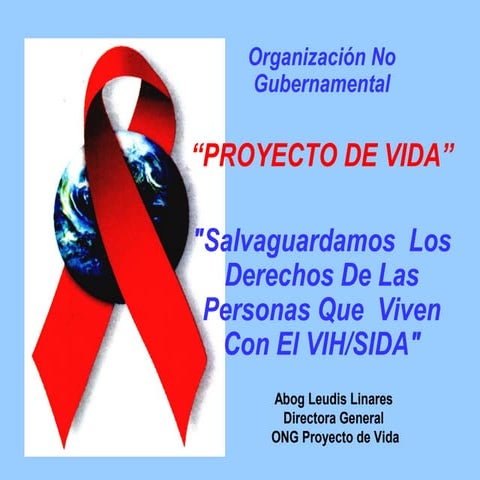 Leudis linares proyecto de vida vih