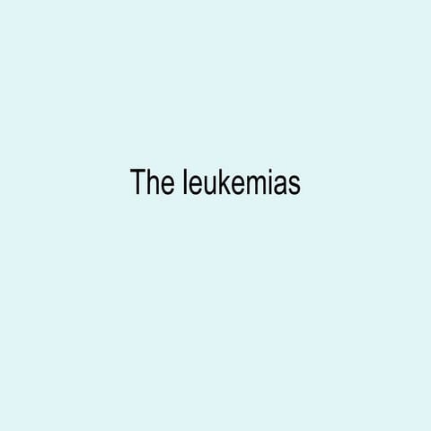 Leukemia