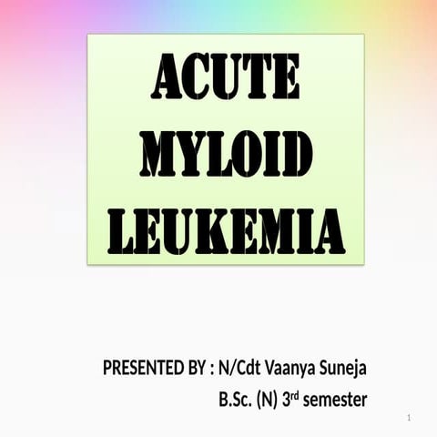leukemia-200507101606.ppt blood cancer nursing | PPTX