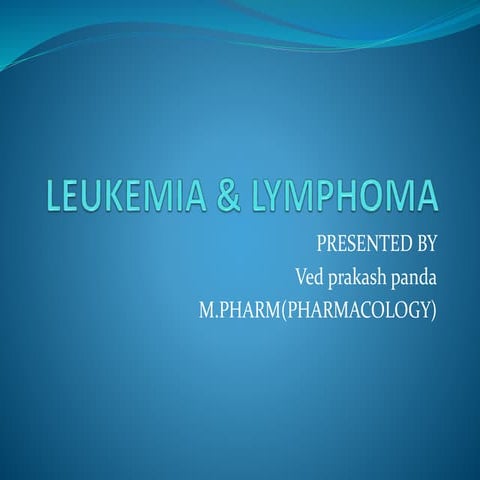Leukemia & lymphoma