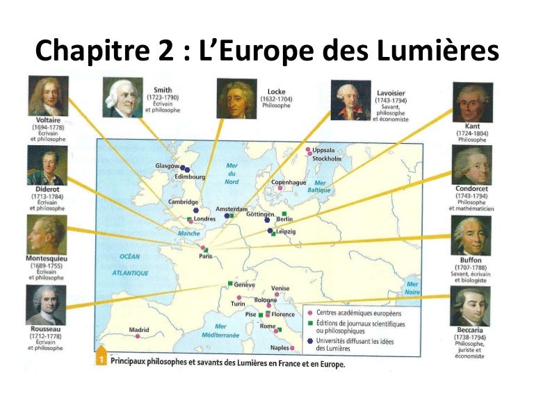 L'europe des lumières thème 2