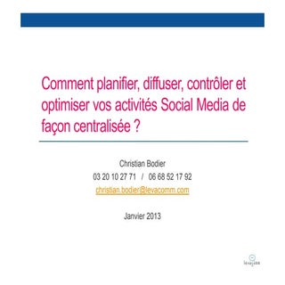 VisioConférence de Christian Bodier...