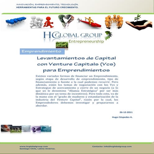 Levantamiento de Capital con Venture Capital para Emprendimientos | PDF